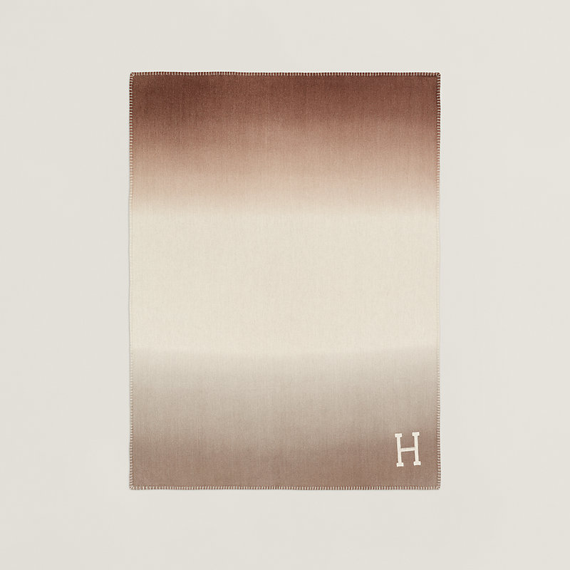 HERMES - HERMES ブランケット オレンジ系 HERMES(エルメス) ブランケット(ひざ掛け)(ライフ